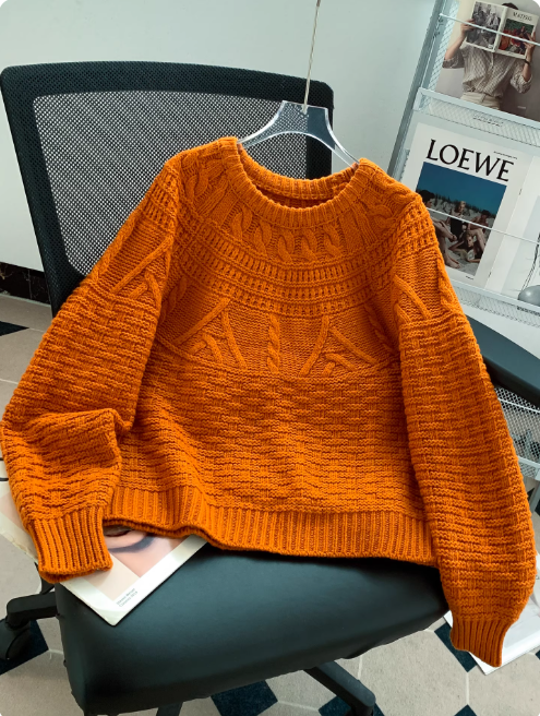 Image of Dames Kabel Gebreide Trui