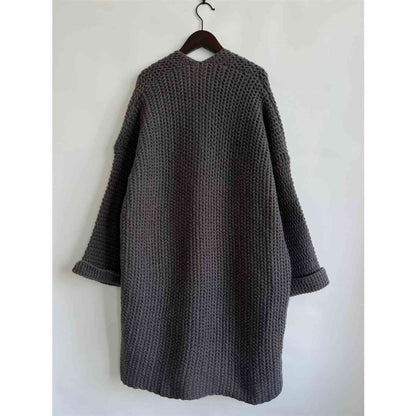 Image of Dames Lange Open Cardigan