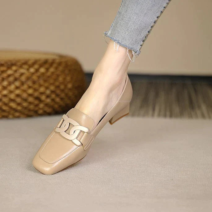 Image of Dames Loafer Hak Schoenen