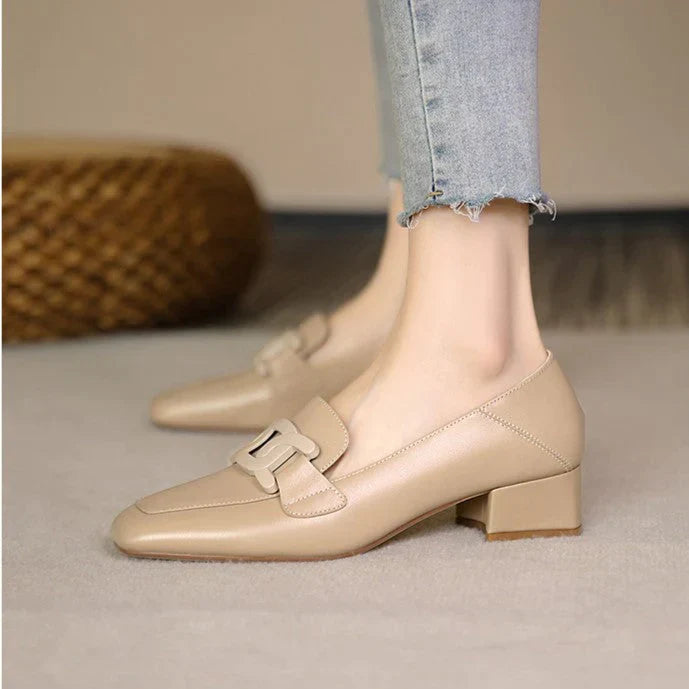 Image of Dames Loafer Hak Schoenen