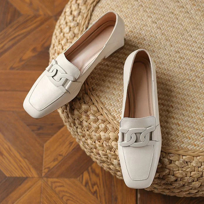 Image of Dames Loafer Hak Schoenen