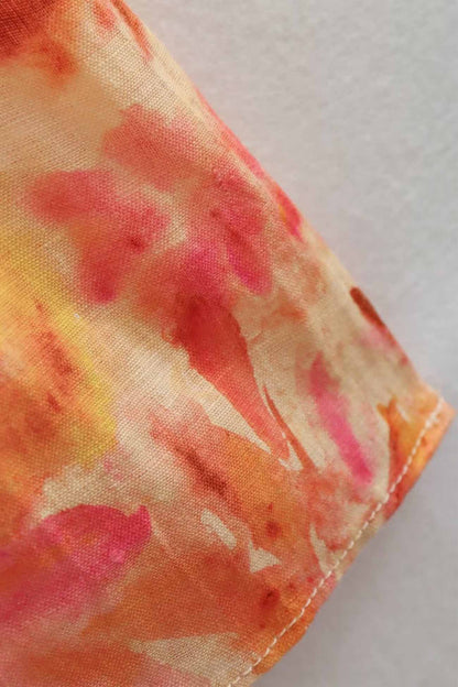 Image of Dames Maxi-jurk met Ruches en Bloemenprint