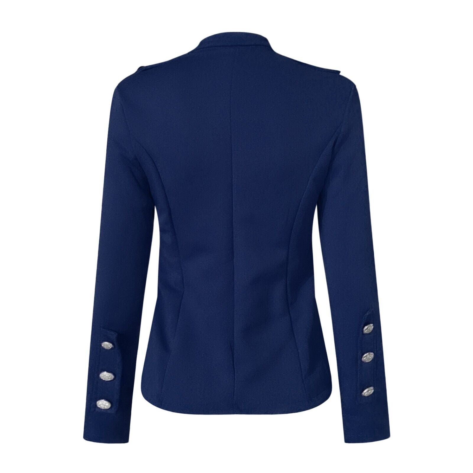 Image of Dames Military Jacket met Knoopsluiting