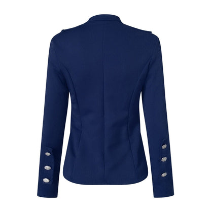Image of Dames Military Jacket met Knoopsluiting