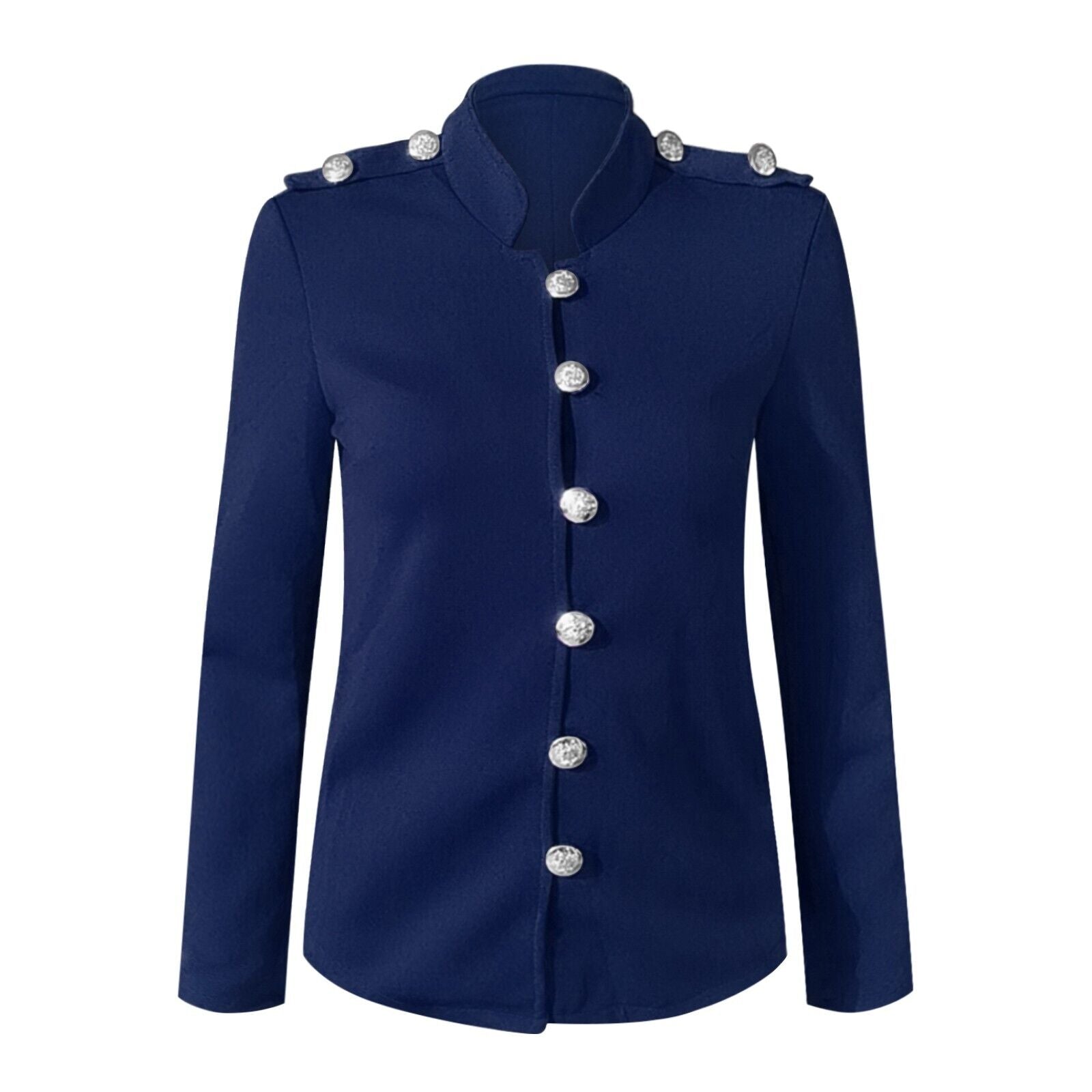 Image of Dames Military Jacket met Knoopsluiting