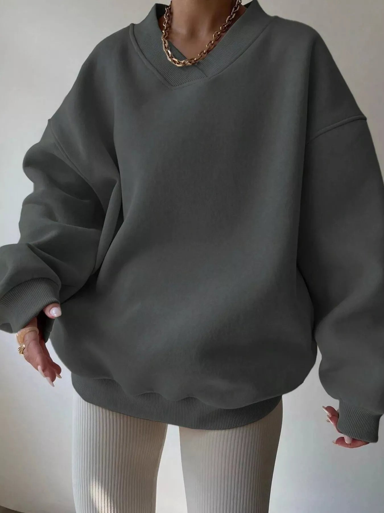 Image of Dames Oversized Pullover Trui