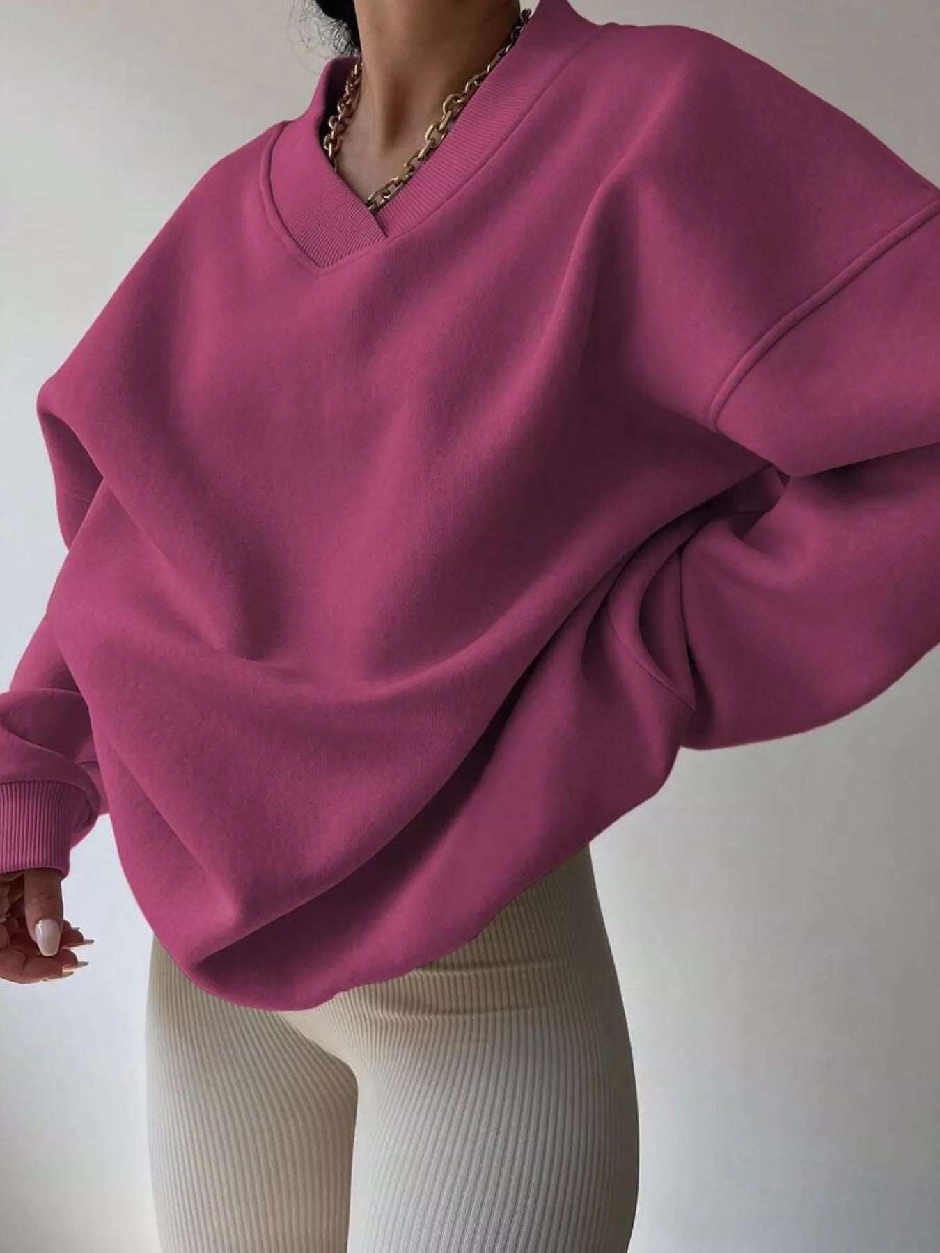 Image of Dames Oversized Pullover Trui