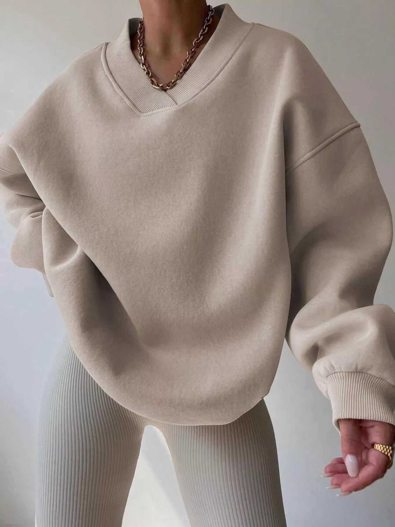 Image of Dames Oversized Pullover Trui