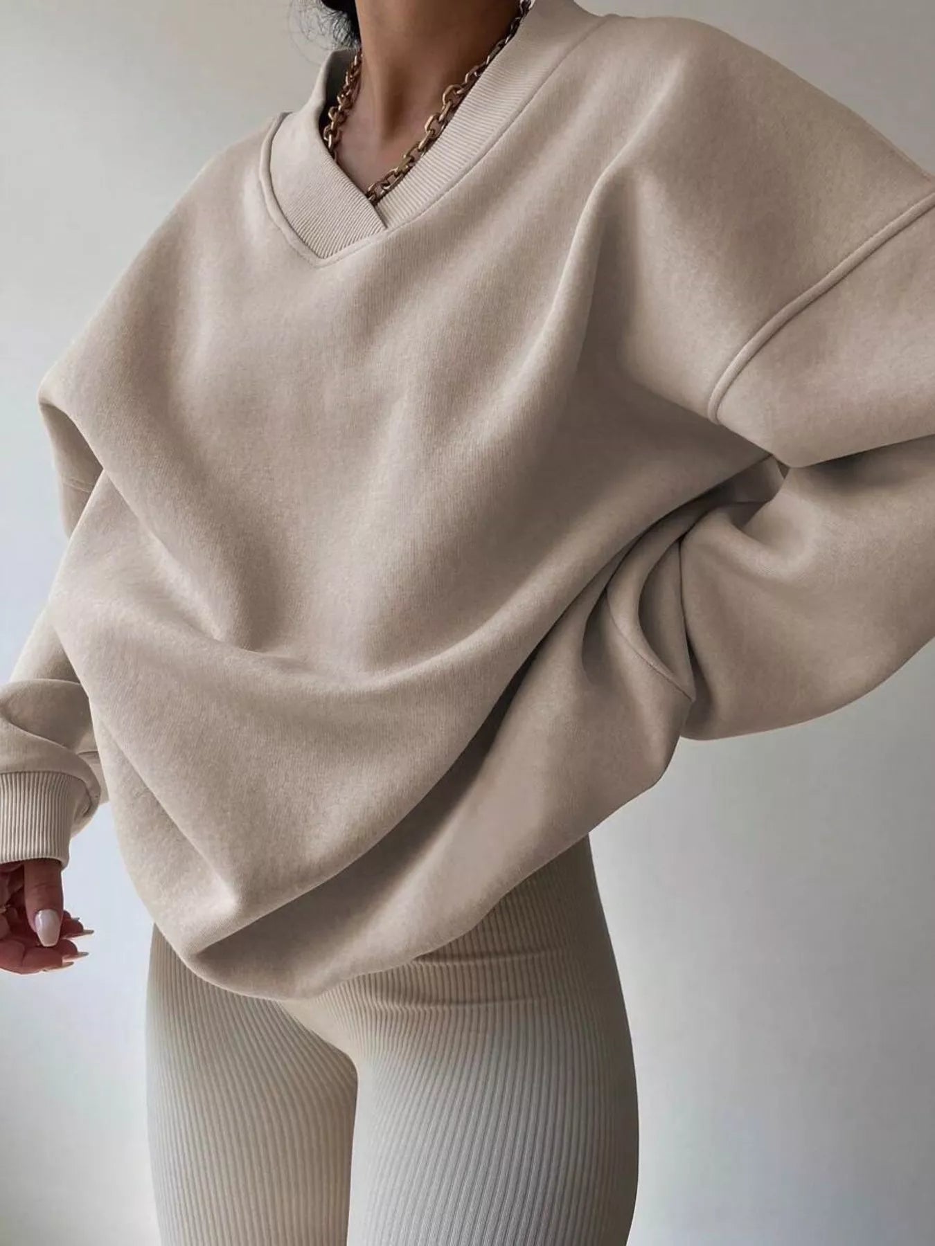 Image of Dames Oversized Pullover Trui