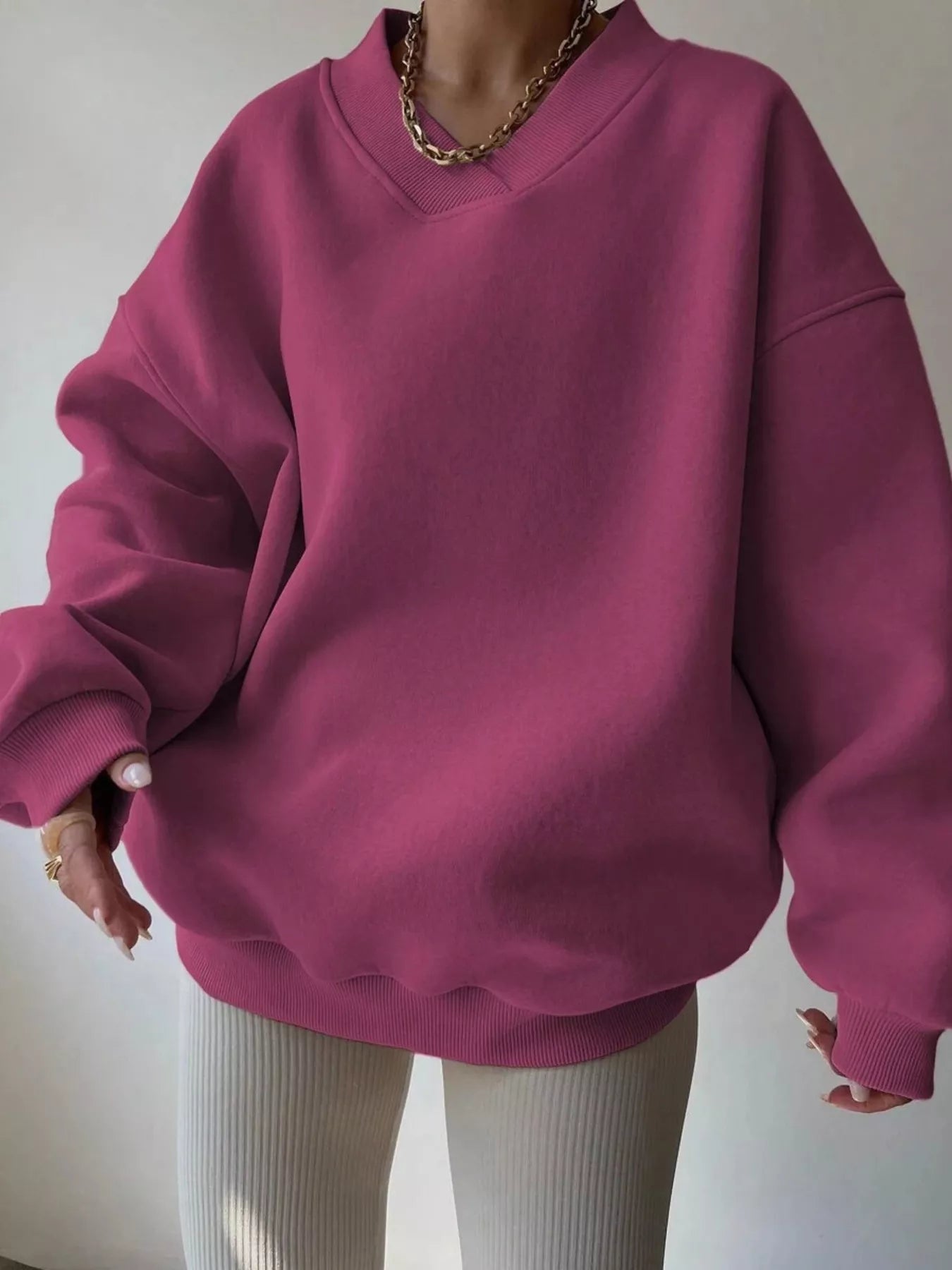 Image of Dames Oversized Pullover Trui