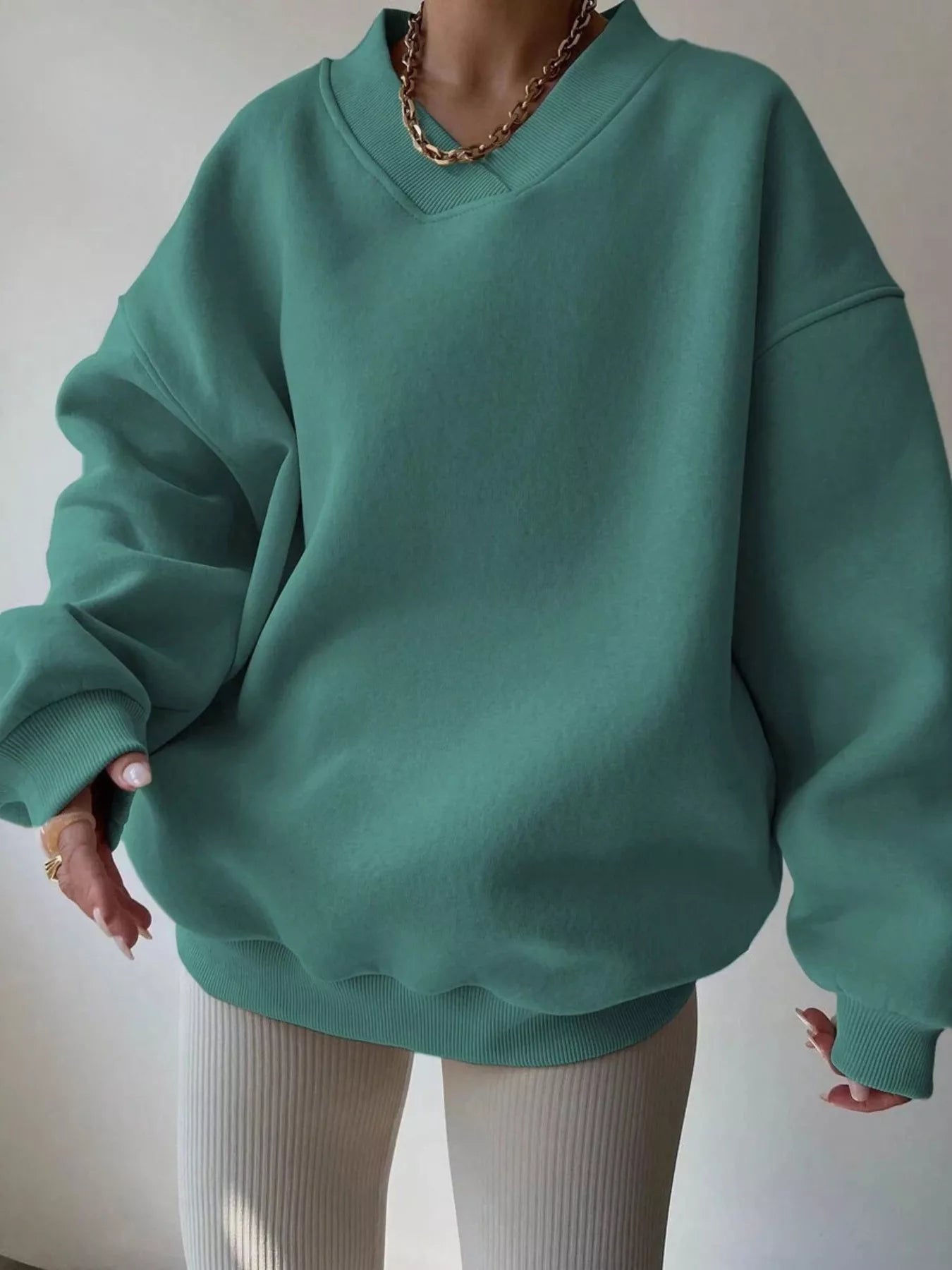 Image of Dames Oversized Pullover Trui