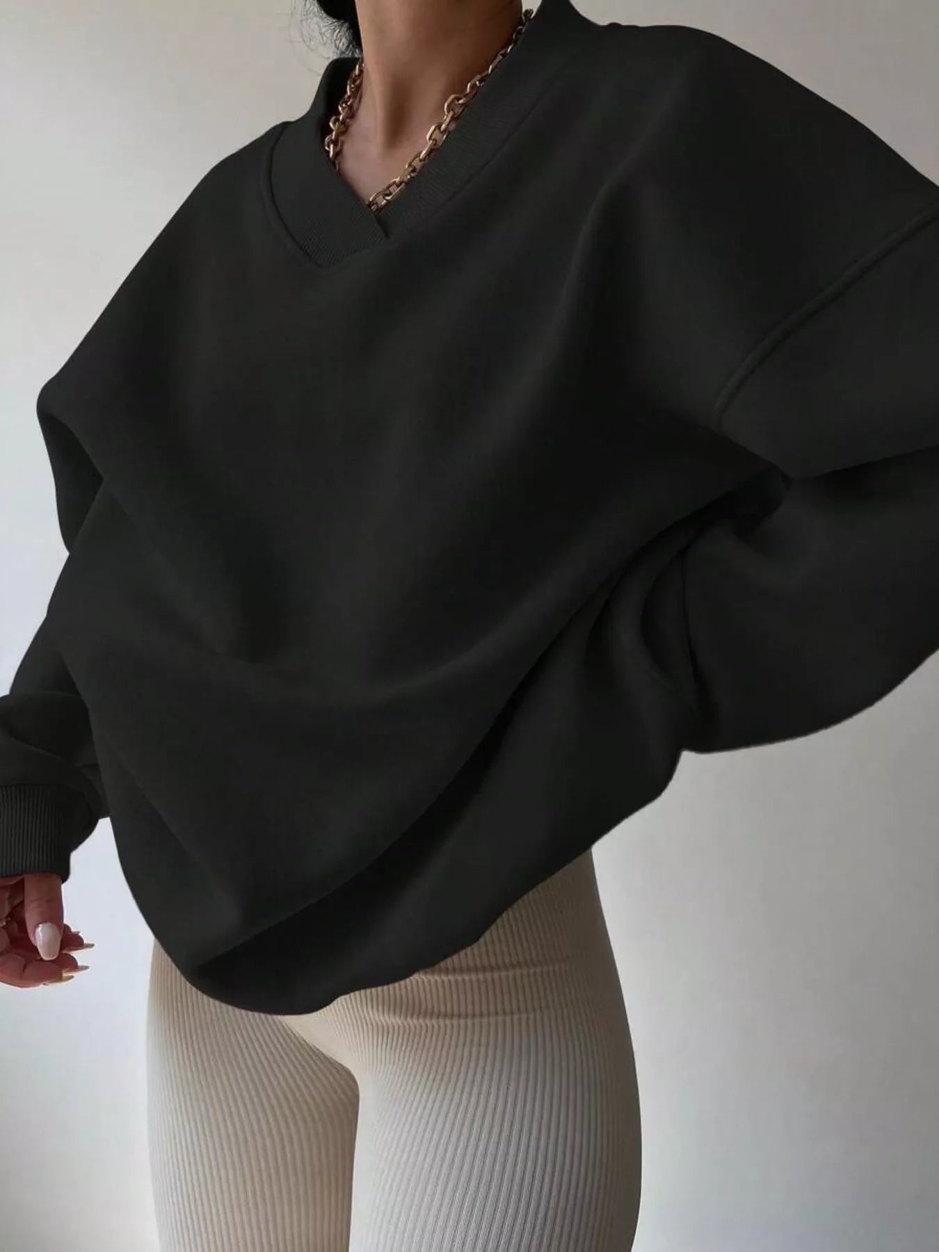 Image of Dames Oversized Pullover Trui
