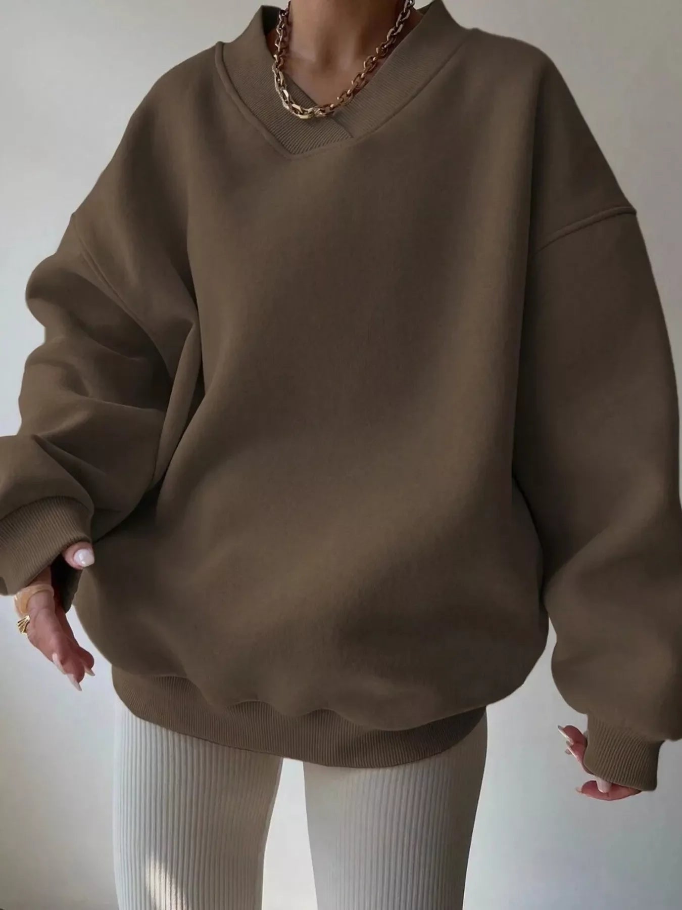 Image of Dames Oversized Pullover Trui
