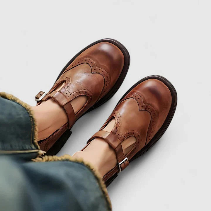 Image of Dames Platform Mary Jane Schoenen