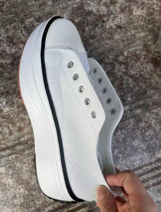 Image of Dames Platform Sneakers met Veters