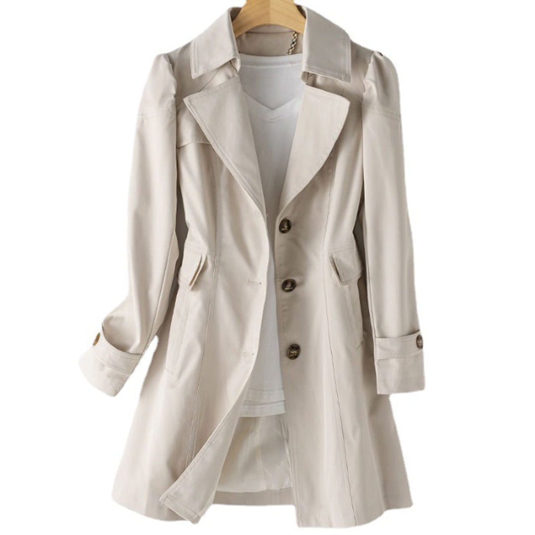 Image of Dames Trenchcoat met Riem - Lange Jas