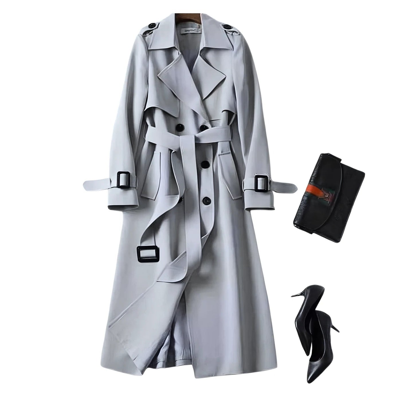 Image of Dames Trenchcoat met Riem