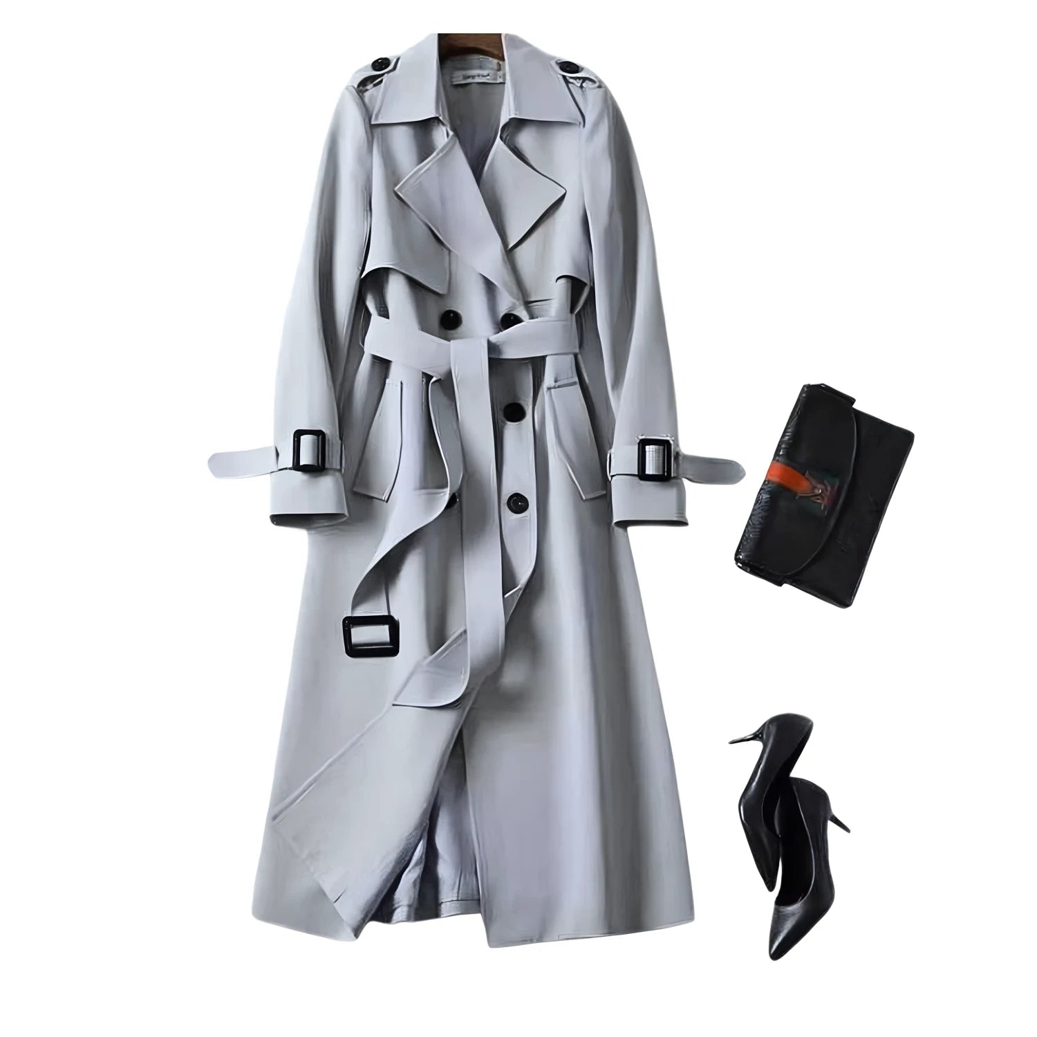 Image of Dames Trenchcoat met Riem