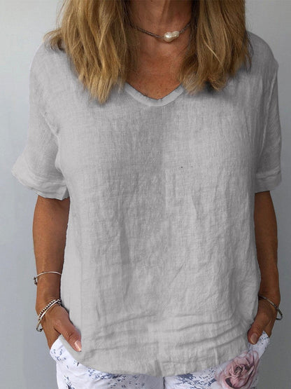 Image of Dames V-hals Casual Top