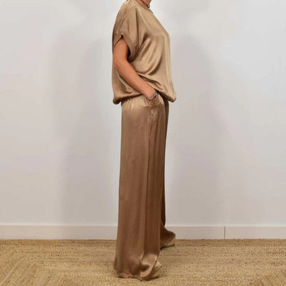 Image of Dames Wijde Pijpen Broek Set