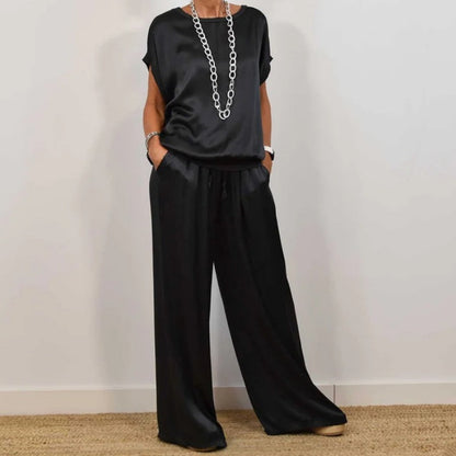 Image of Dames Wijde Pijpen Broek Set