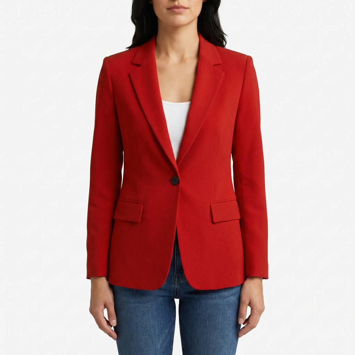 Damesblazer met één knoop