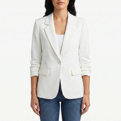 Damesblazer met één knoop
