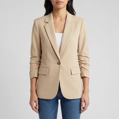 Damesblazer met één knoop