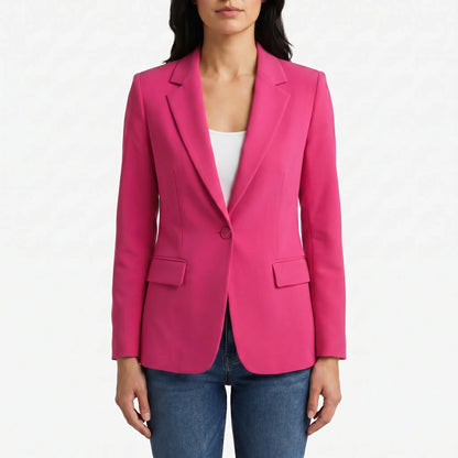 Damesblazer met één knoop