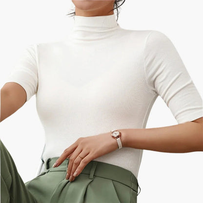 Damescoltrui met halve mouwen en naadloos design