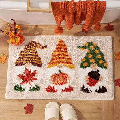 Decoratieve badmat voor de badkamer