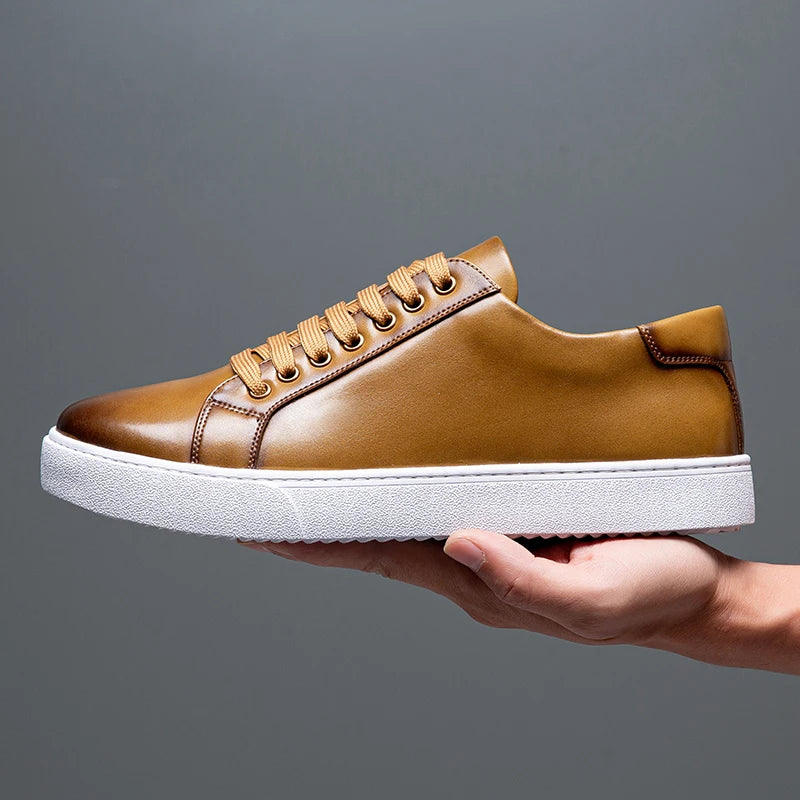 Image of Dennis | Heren Veterschoenen Platform Sneakers