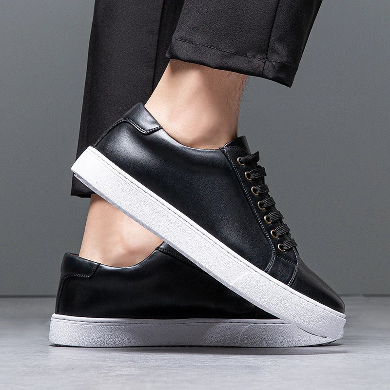 Image of Dennis | Heren Veterschoenen Platform Sneakers