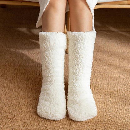 Dikke kasjmier thermosokken voor winters buitengebruik