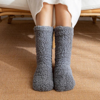 Dikke kasjmier thermosokken voor winters buitengebruik