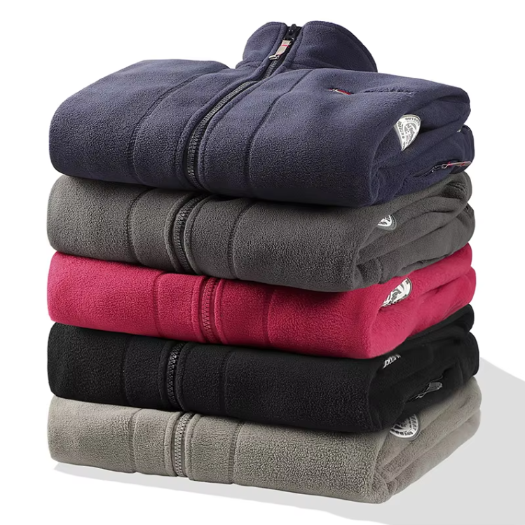 Dikke polar fleece jas voor heren – Warm & robuust
