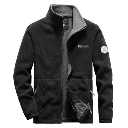 Dikke polar fleece jas voor heren – Warm & robuust