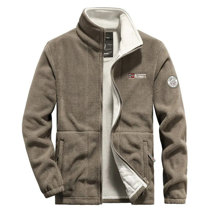 Dikke polar fleece jas voor heren – Warm & robuust