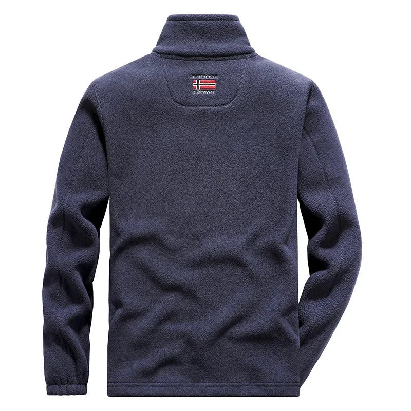Dikke polar fleece jas voor heren – Warm & robuust