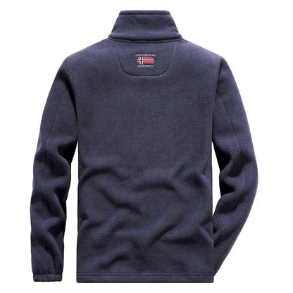 Dikke polar fleece jas voor heren – Warm & robuust