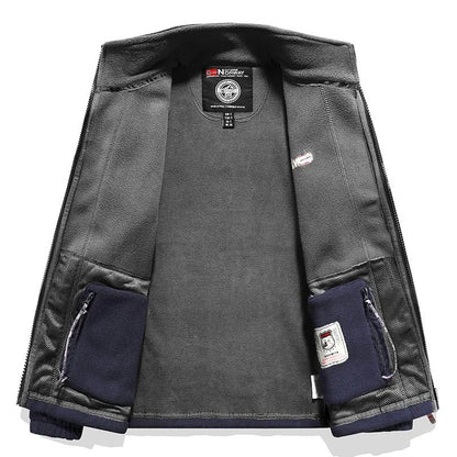 Dikke polar fleece jas voor heren – Warm & robuust