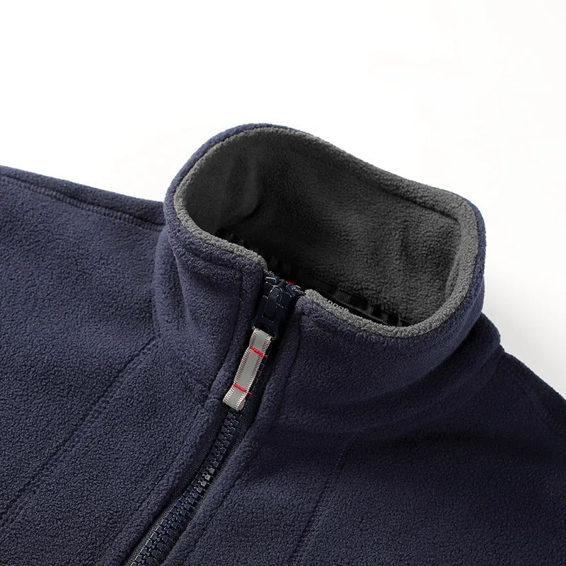 Dikke polar fleece jas voor heren – Warm & robuust