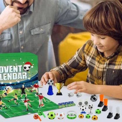 DIY voetbal adventskalender voor kinderen - 24 dagen