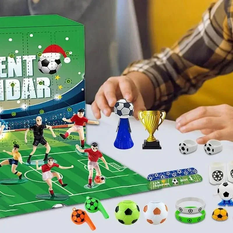 DIY voetbal adventskalender voor kinderen - 24 dagen
