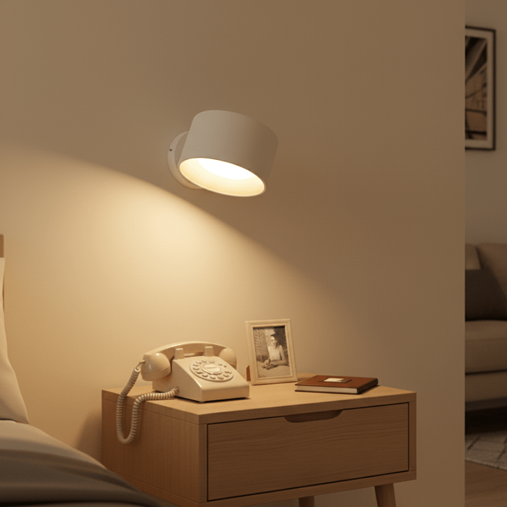 Draadloze Wandlamp met Afstandsbediening – Noordse Stijl voor in Huis