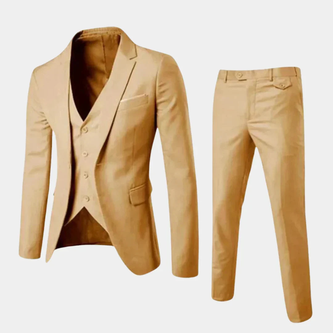 Elegant herenpak met blazer en pantalon