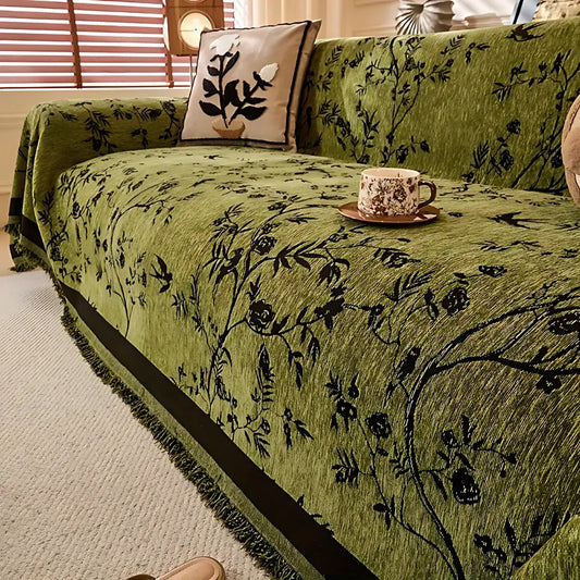Elegante Chenille Bankhoes