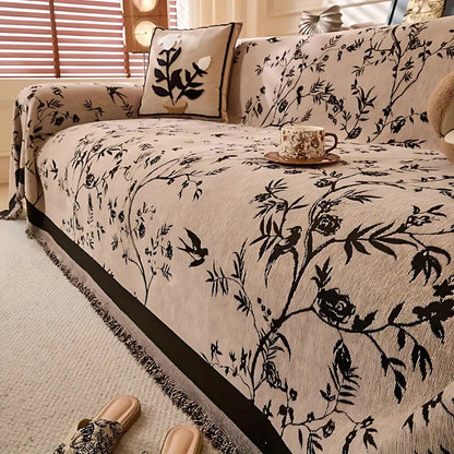 Elegante Chenille Bankhoes