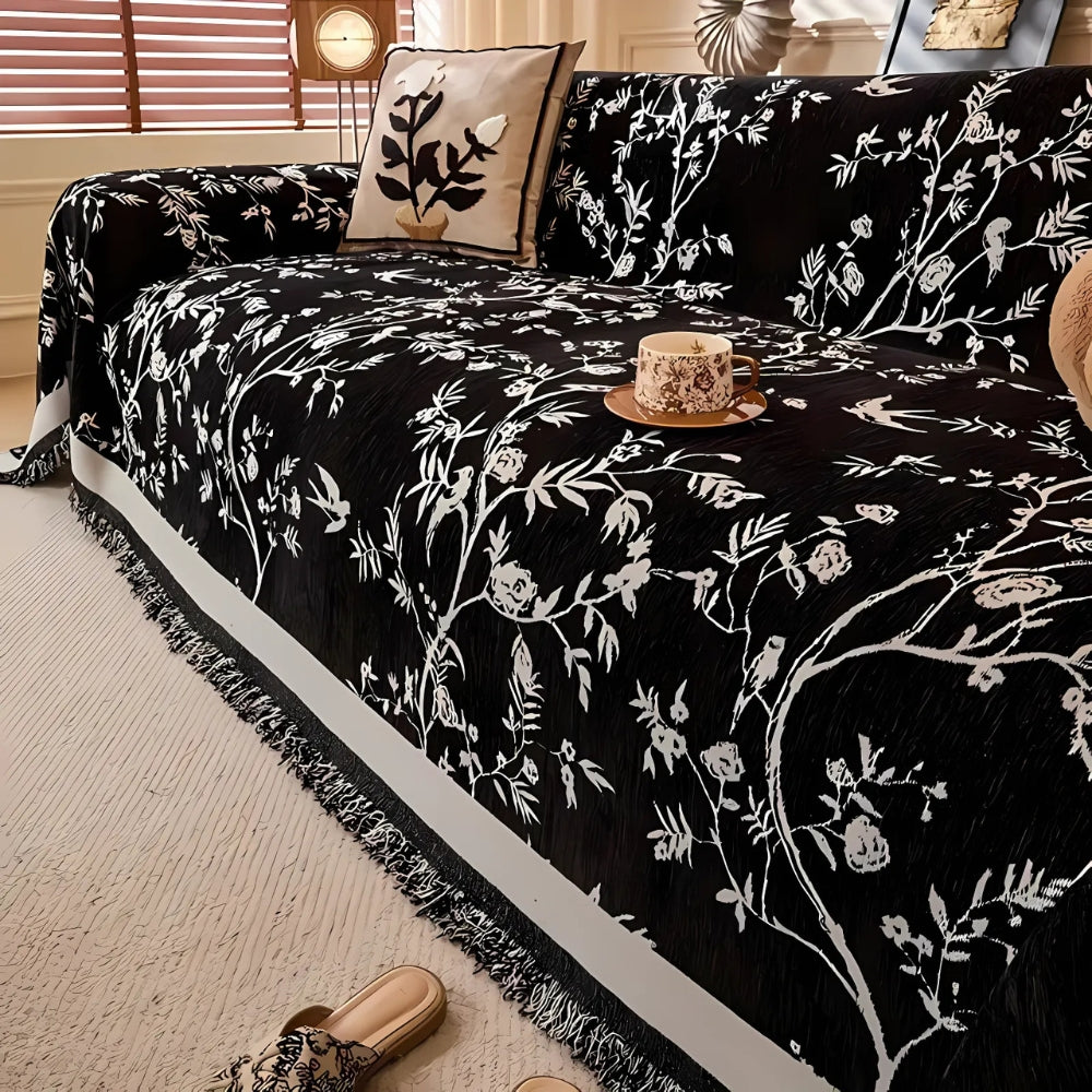 Elegante Chenille Bankhoes