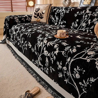 Elegante Chenille Bankhoes